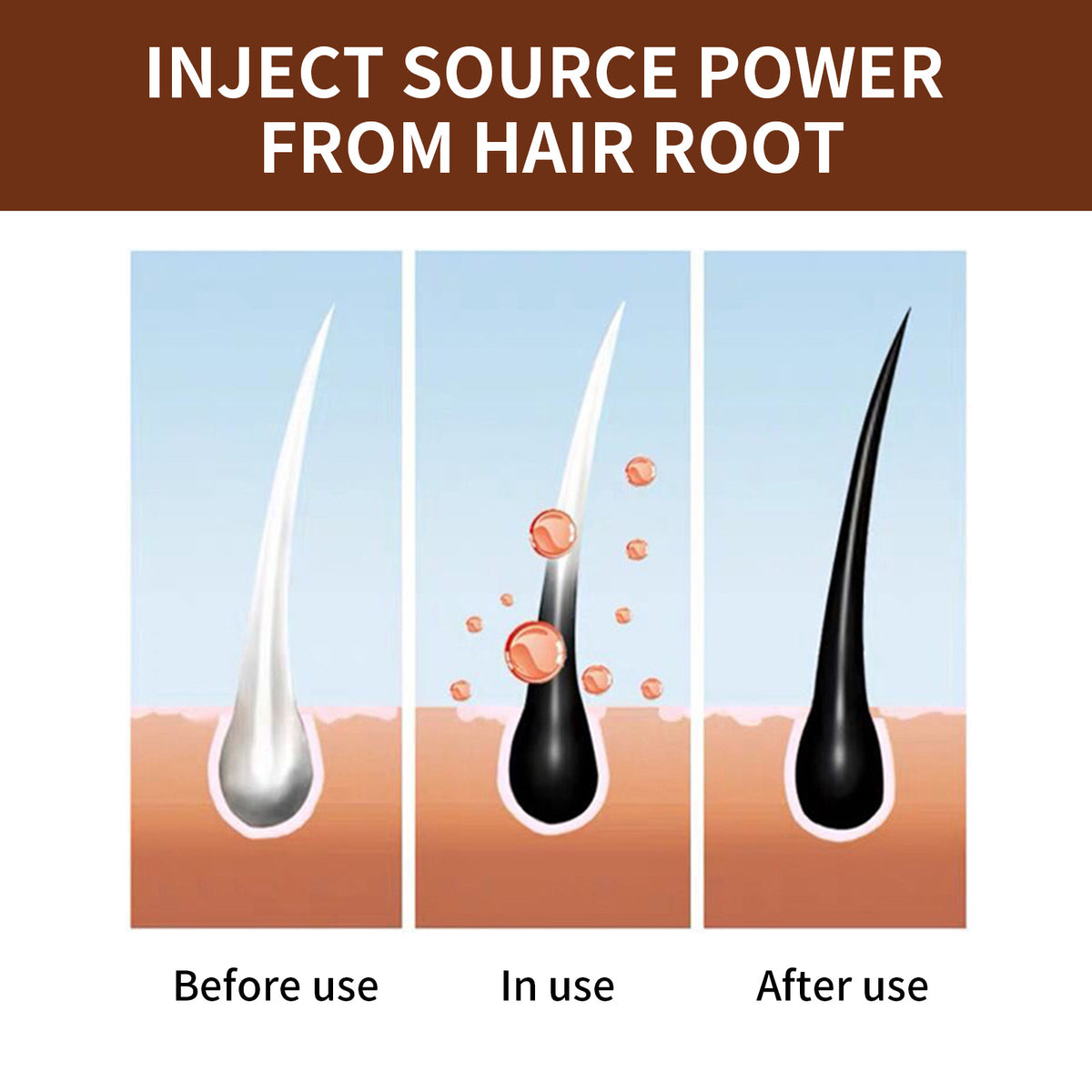 Jaysuing Polygonum Multiflorum Whitening And Blackening Shampoo