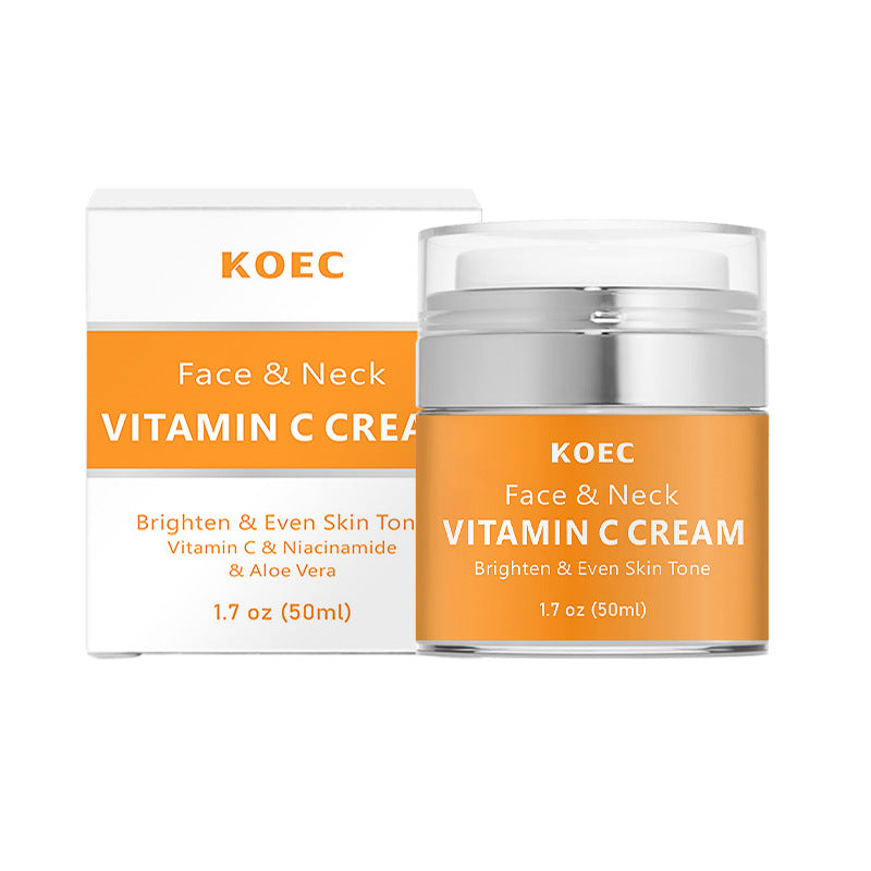 Koec VC Cream English Packaging Neck Cream Light Lines Moisturizing