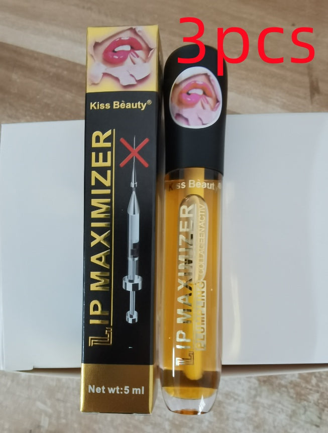 Kiss Beauty Transparent abundant lip oil moisturizes