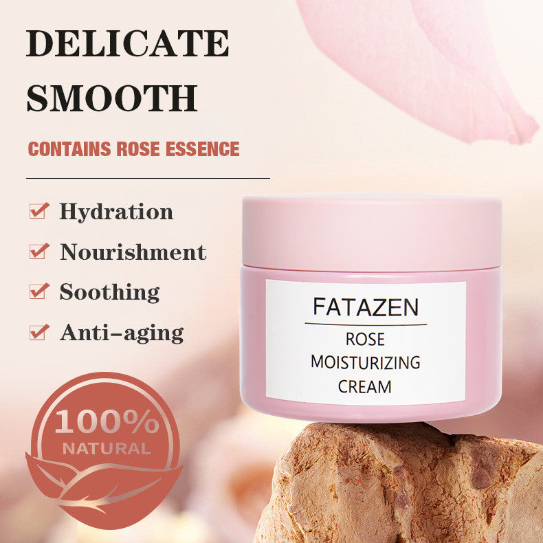 Fatazen Rose Cream Moisturizing Tender Nourishing And Hydrating