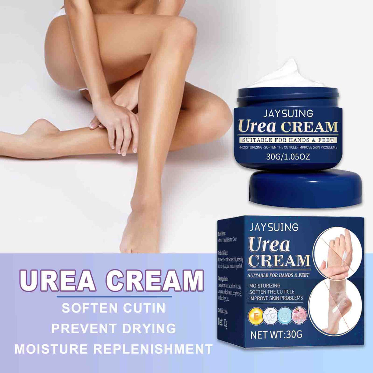 Jaysuing Cracked Hands And Feet Urea Cream Hydrating