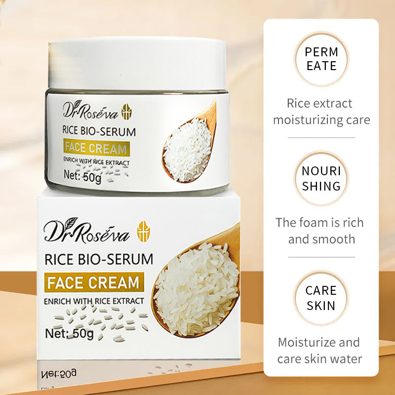 DR. Roseva Rice Milk Face Cream 50g