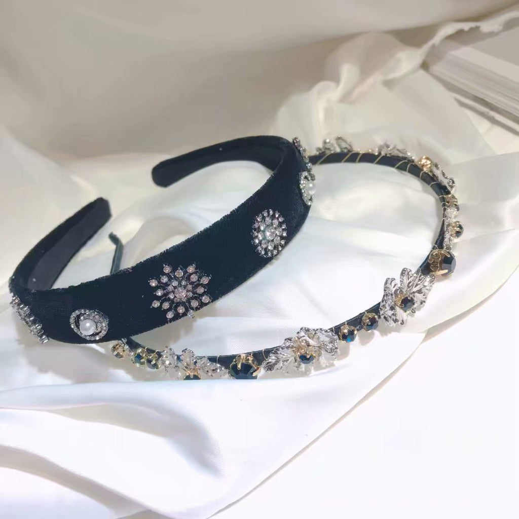 Snowflake & Floral Headband