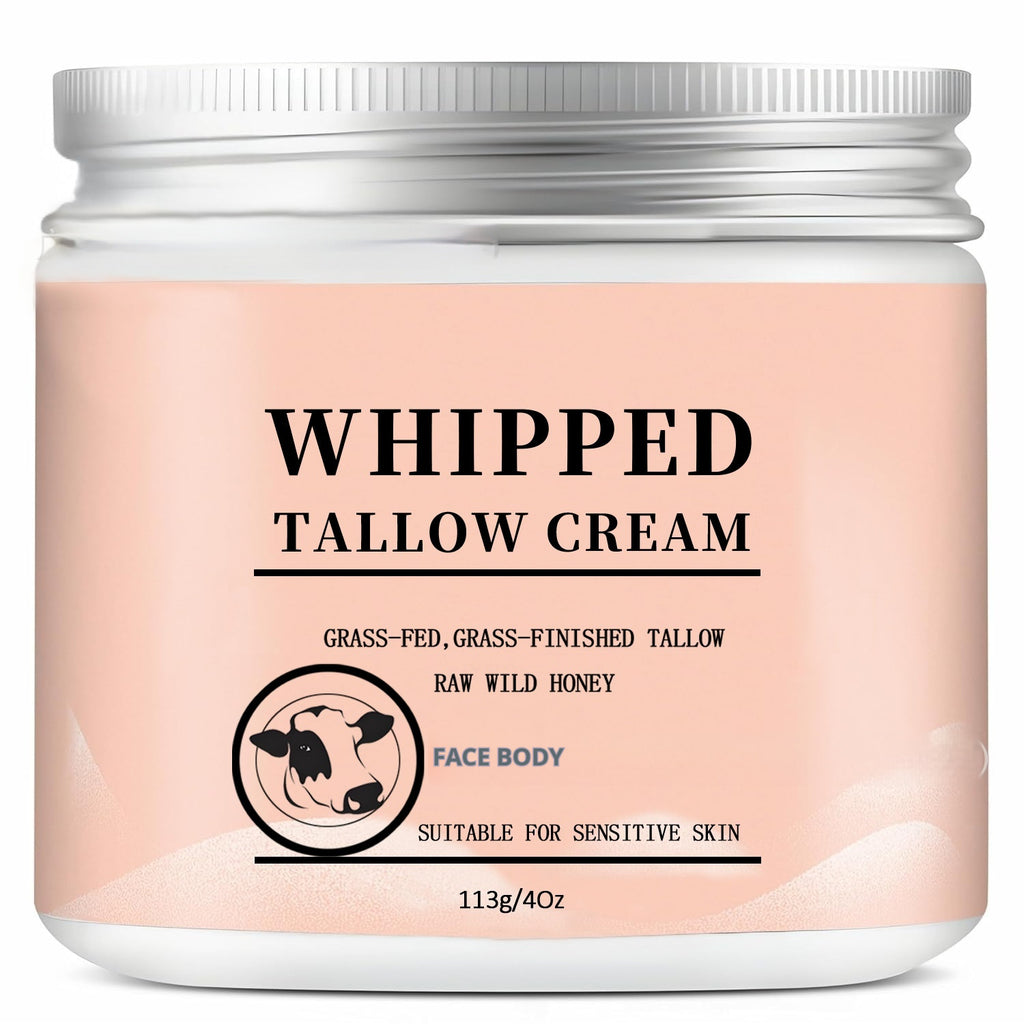 Whipped Tallow Butter Cream Relieves Dryness Replenishment Facial Moisturizing