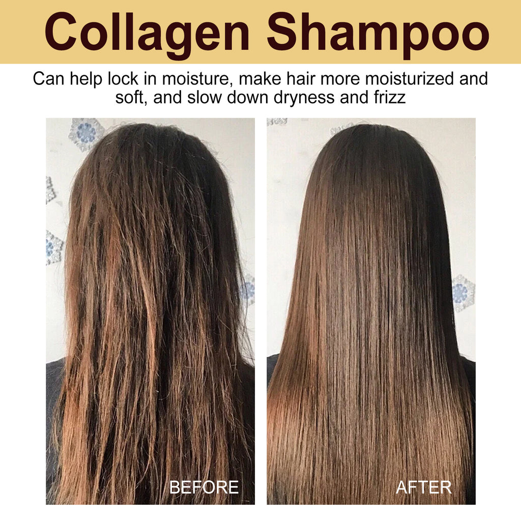 Eelhoe Collagen Shampoo Nourishing Damaged Hair Reduction