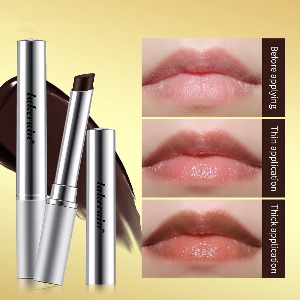 Lakerain Black Honey Lipstick Lip Dry Moisturizing Colored Lipstick