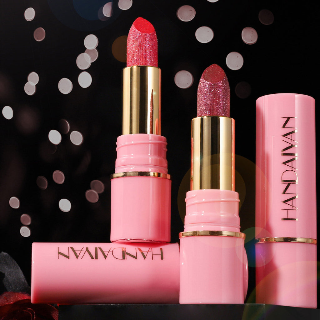 Handaiyan Pearlescent Lipstick 8 Colors Nourishing Moisturizing