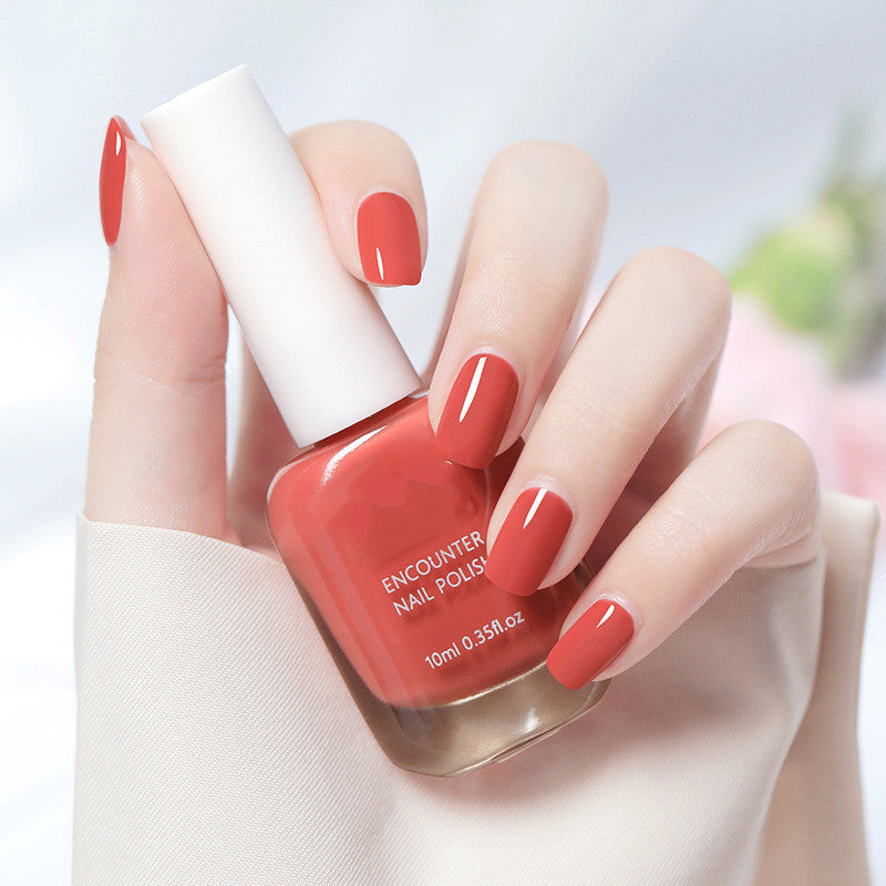 Encounter Water Based No Bake Nail Polish Can Be Torn