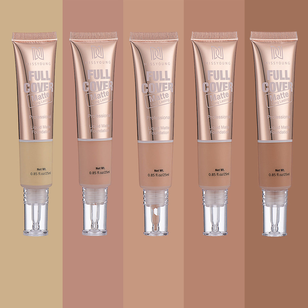 MissYoung Lightweight Breathable Concealer Matte Liquid Foundation