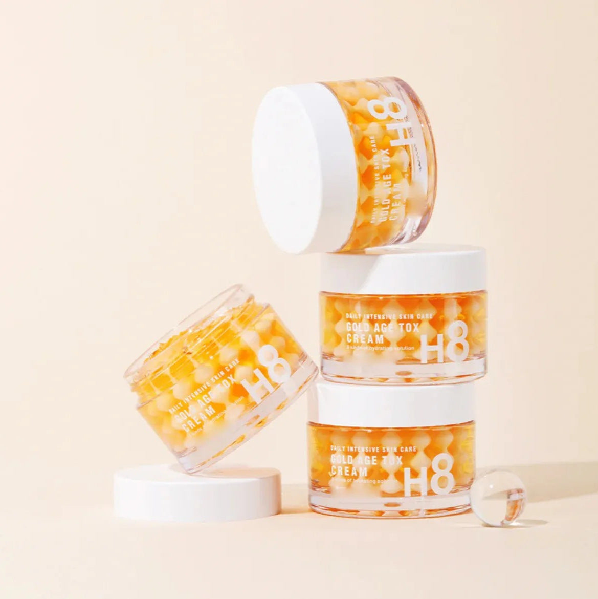 Gold Age Tox Nursing Anti-wrinkle Face Cream Nail Pearl Glue Protein Filling