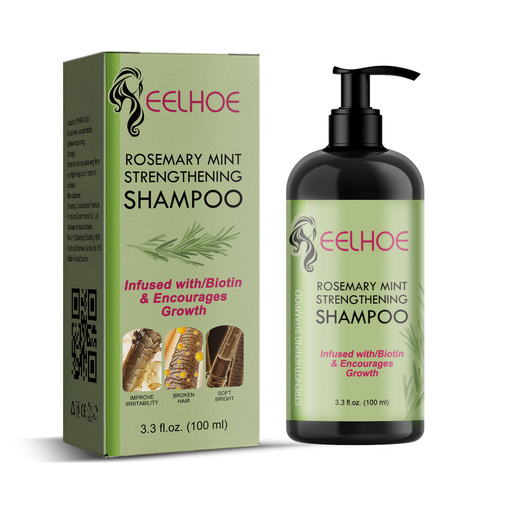 Eelhoe Rosemary Mint Shampoo Moisturizing Supple Hair Nourishing Dry Frizz Refreshing Shampoo Hair Care