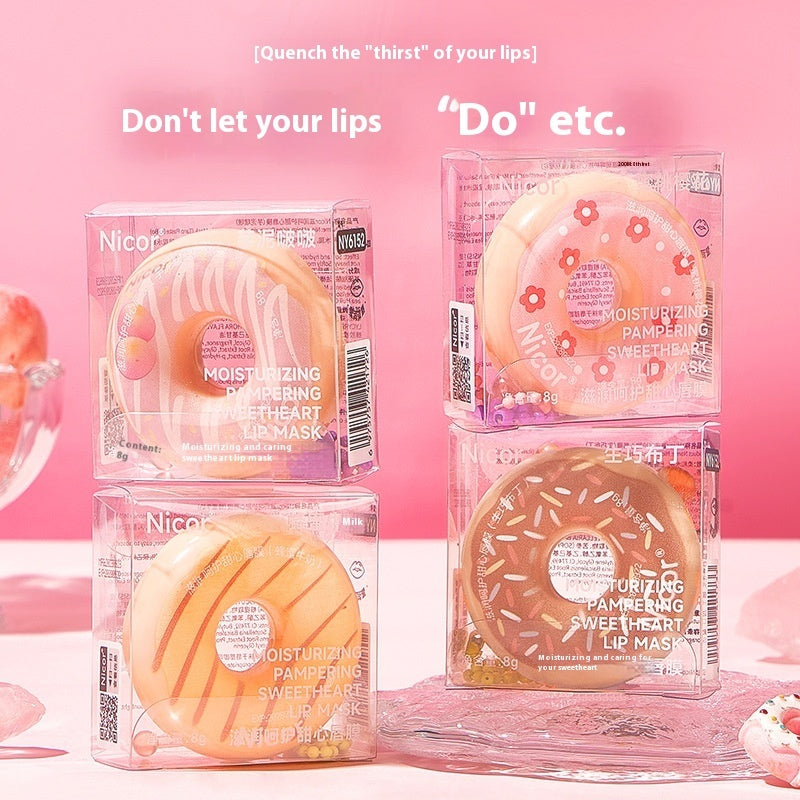 Nicor Lady Sweetheart Jelly Donut Care Hydrating And Anti-dry Lip Balm