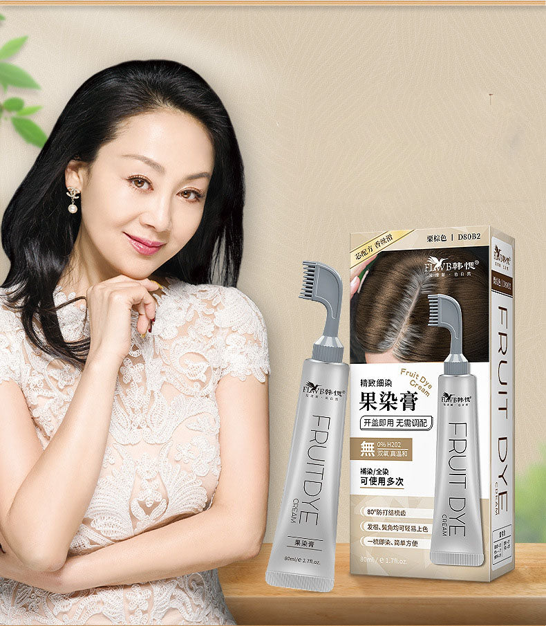 FLAV B Neutral Fruit Dyeing Comb Hair Cream