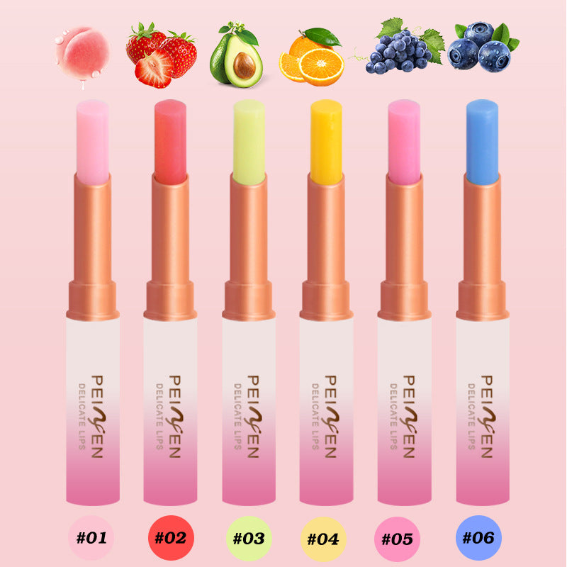 Peiyen Jelly Fruit Color-changing Lipstick Nourishing Moisturizing