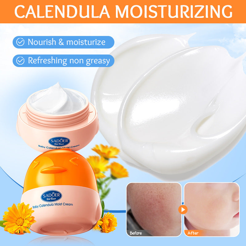 Sadoer English Marigold Children's Moisturizing Facial Cream