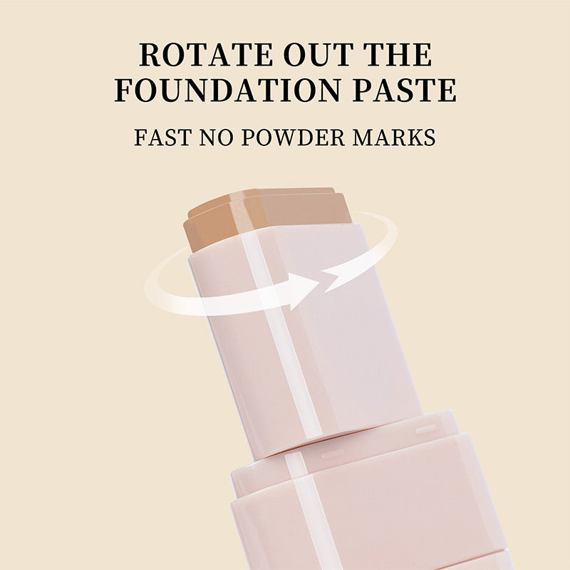 O'Cheal Smear-proof Makeup Liquid Foundation Double-headed Rotating Concealer Lasting