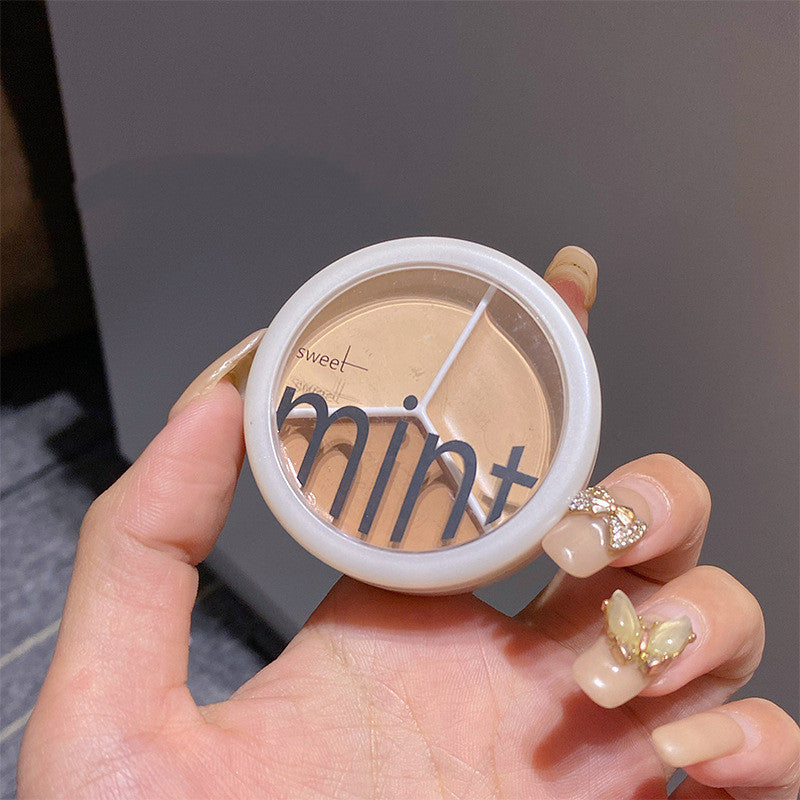 Sweet Mint New Hot Sell Tri-Color Concealer Foundation