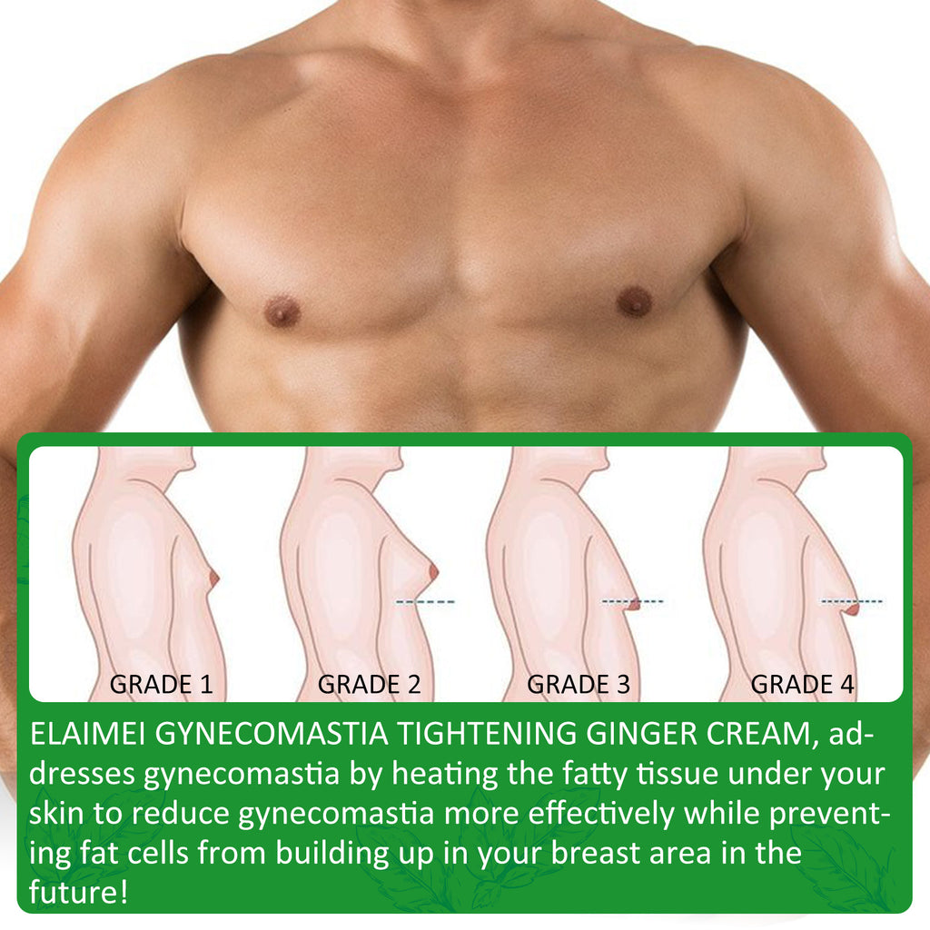 Elaimei Men Chest Firming Cream Sports Fitness Exercise Leisure