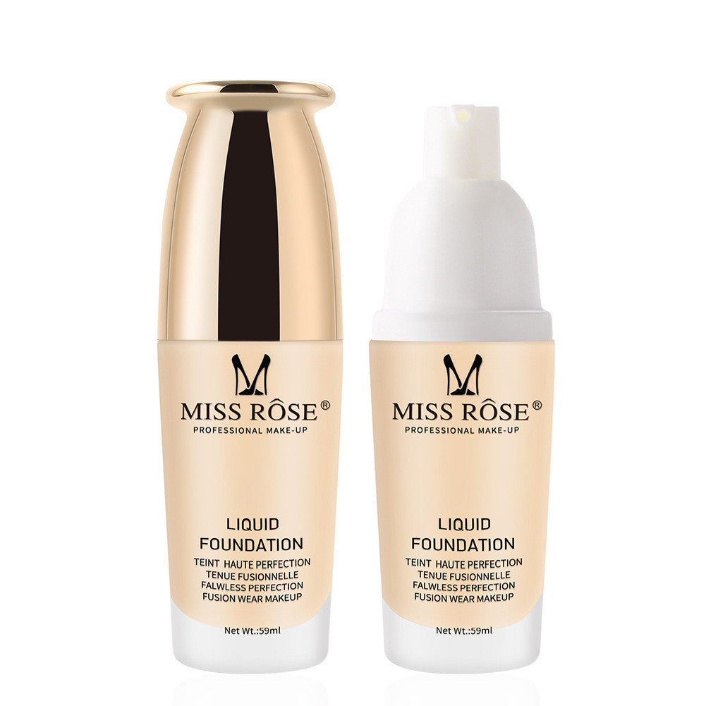 Miss Rose Glass Bottle Foundation Nourishing Nourishing Concealer