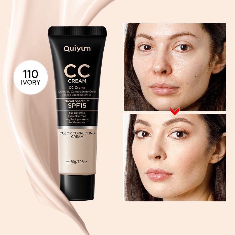 Qiyum Step By Step Brightening Skin, Moisturizing Liquid Foundation