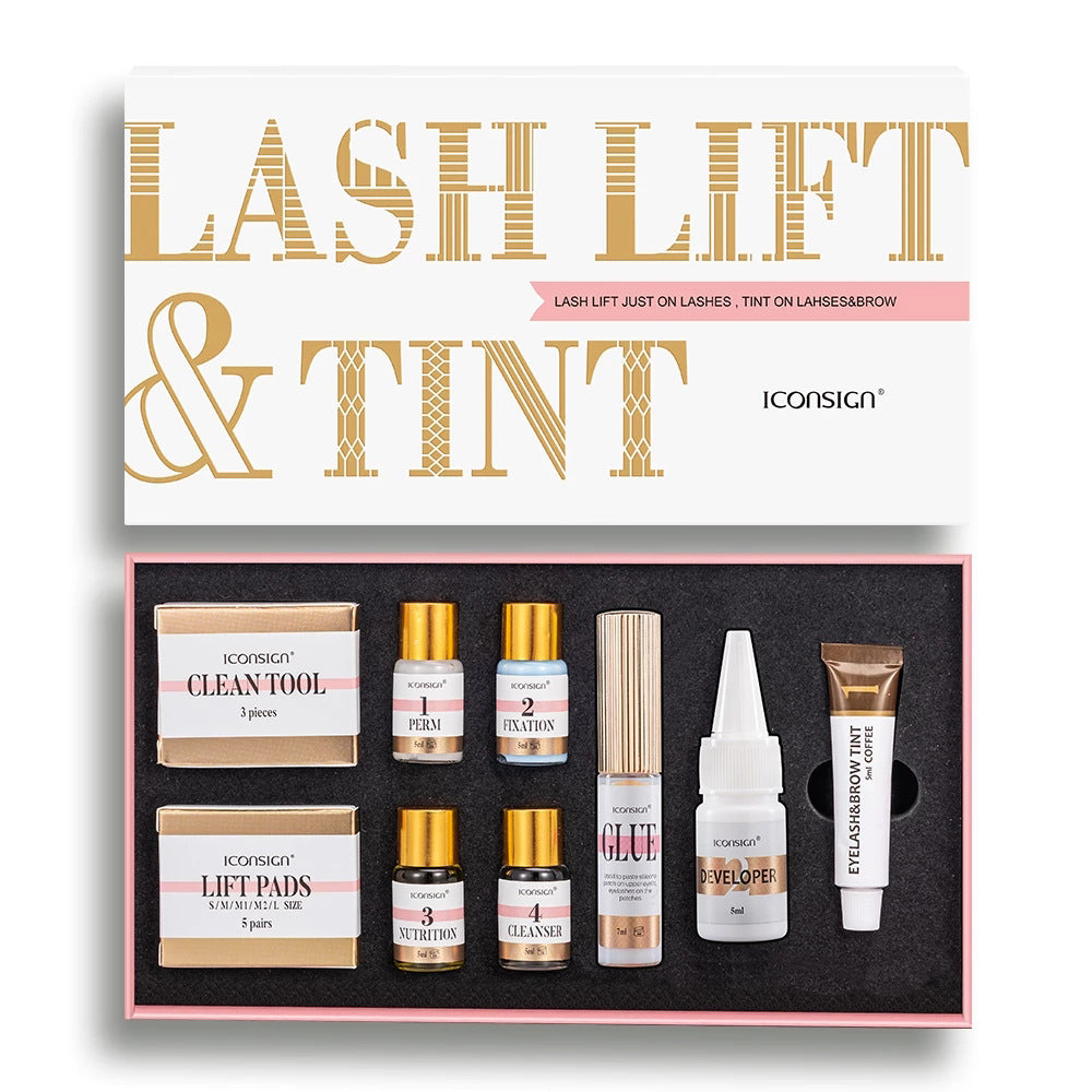 Iconsign Eyebrow Cream Curling Keratin Eyelash Perm Set