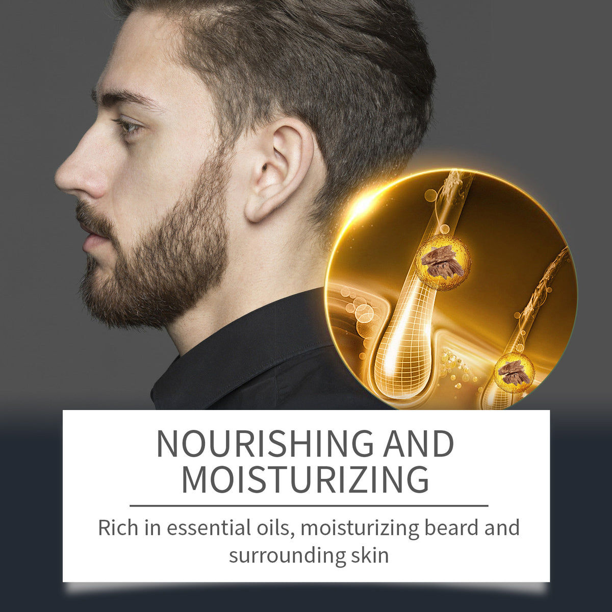 East Moon Beard Care Cream Men's Moisturizing And Cleaning