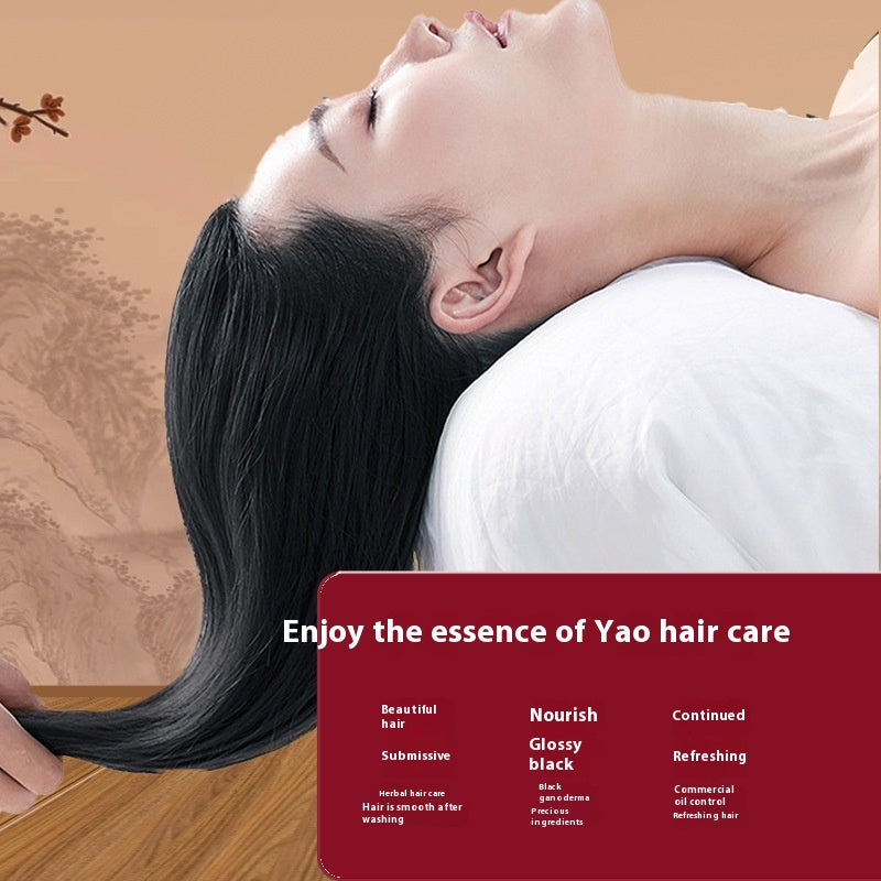 Yao Pin Black Ganoderma Lucidum Polygonum Multiflorum Hair Root Shampoo