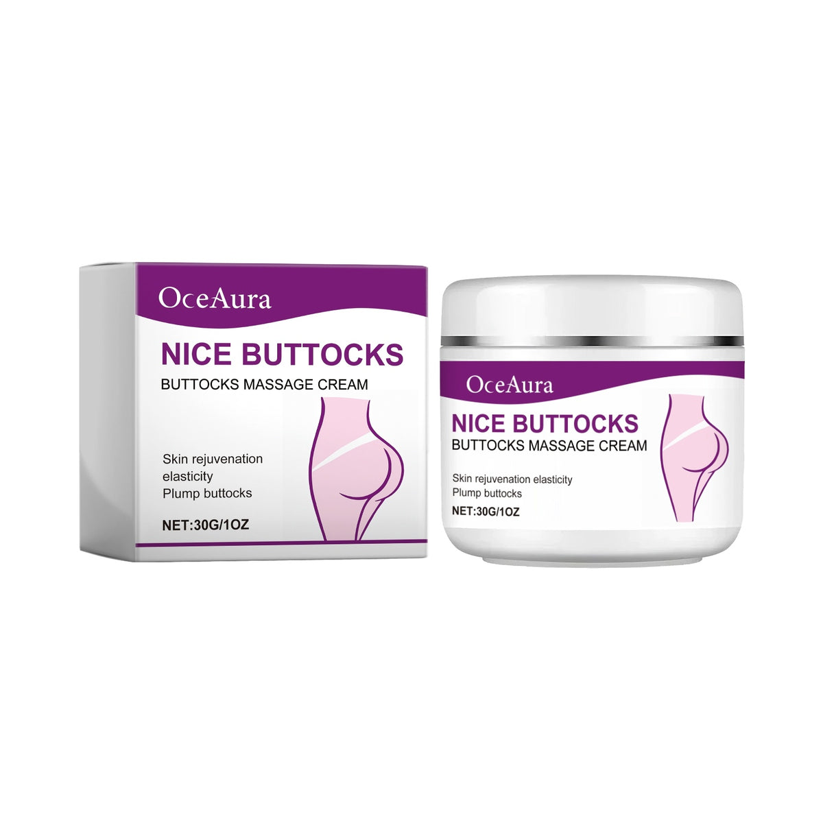 OceAura Buttocks Massage Cream