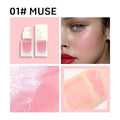 Derol Makeup Moisturizing Nourishing Brightening Look Natural Nude Makeup Blush