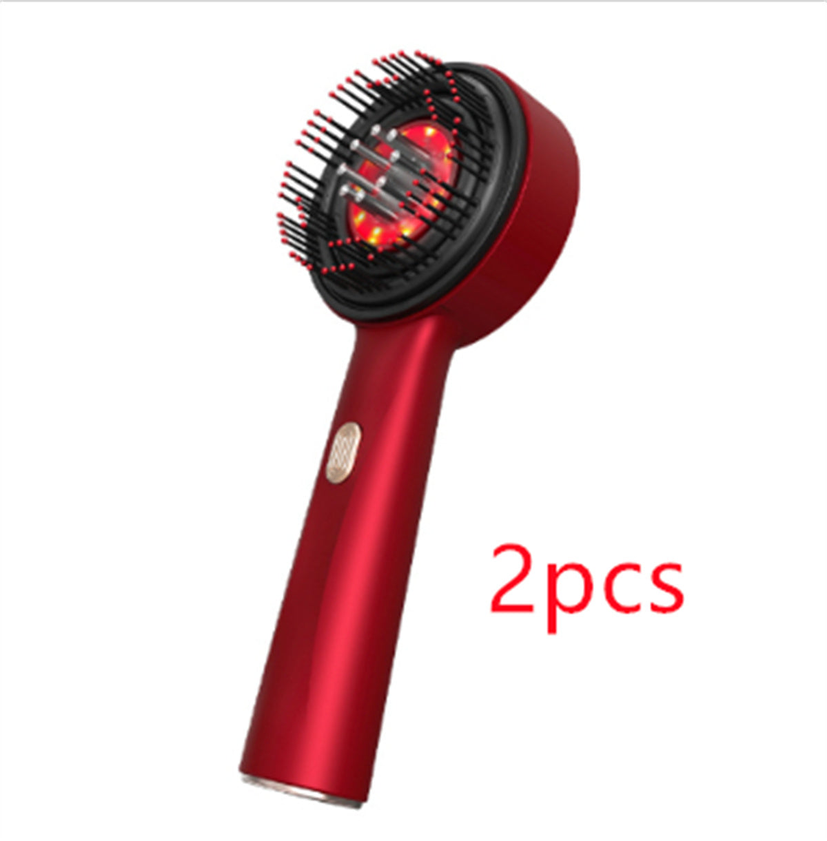 IPX7 Electric Massage Comb Home Scalp Drain Comb Red Light Anti-slip Hair Care Multi-functional Massage Comb