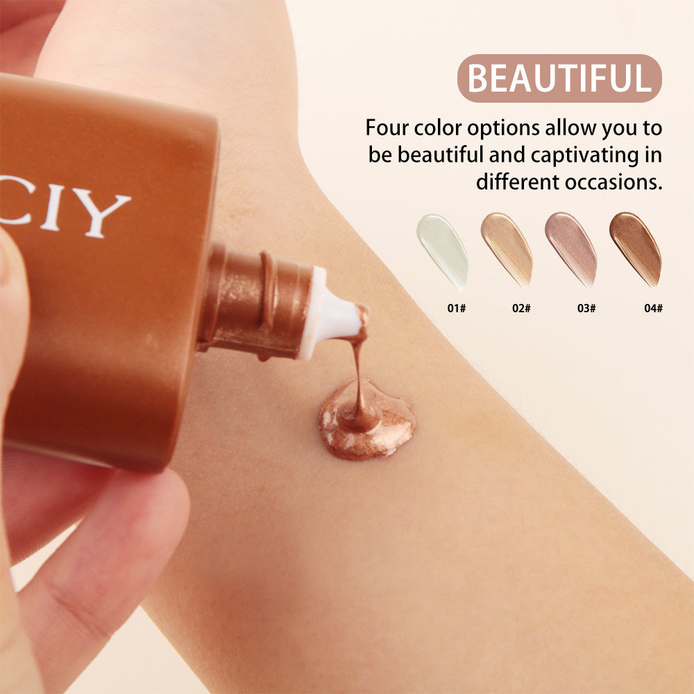 Qiciy Face Lift Cream Face Body Brightening Body Highlight Contour Liquid
