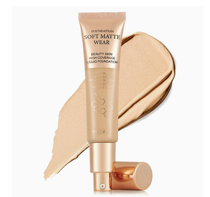 Phofay Long-lasting Concealer Foundation For Oily Skin That Doesn't Cake