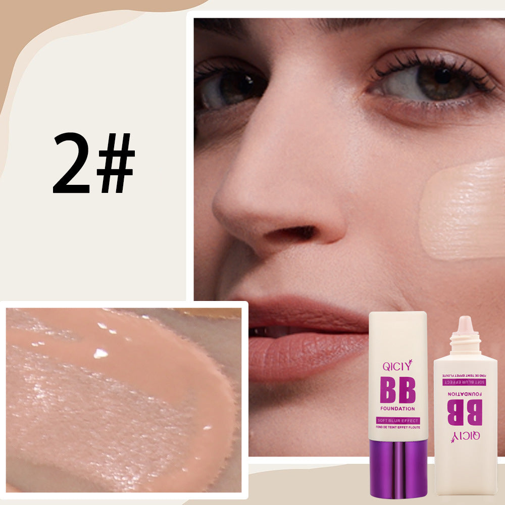 Qiciy Feeding Bottle Liquid Foundation Concealer Brightening Nourishing