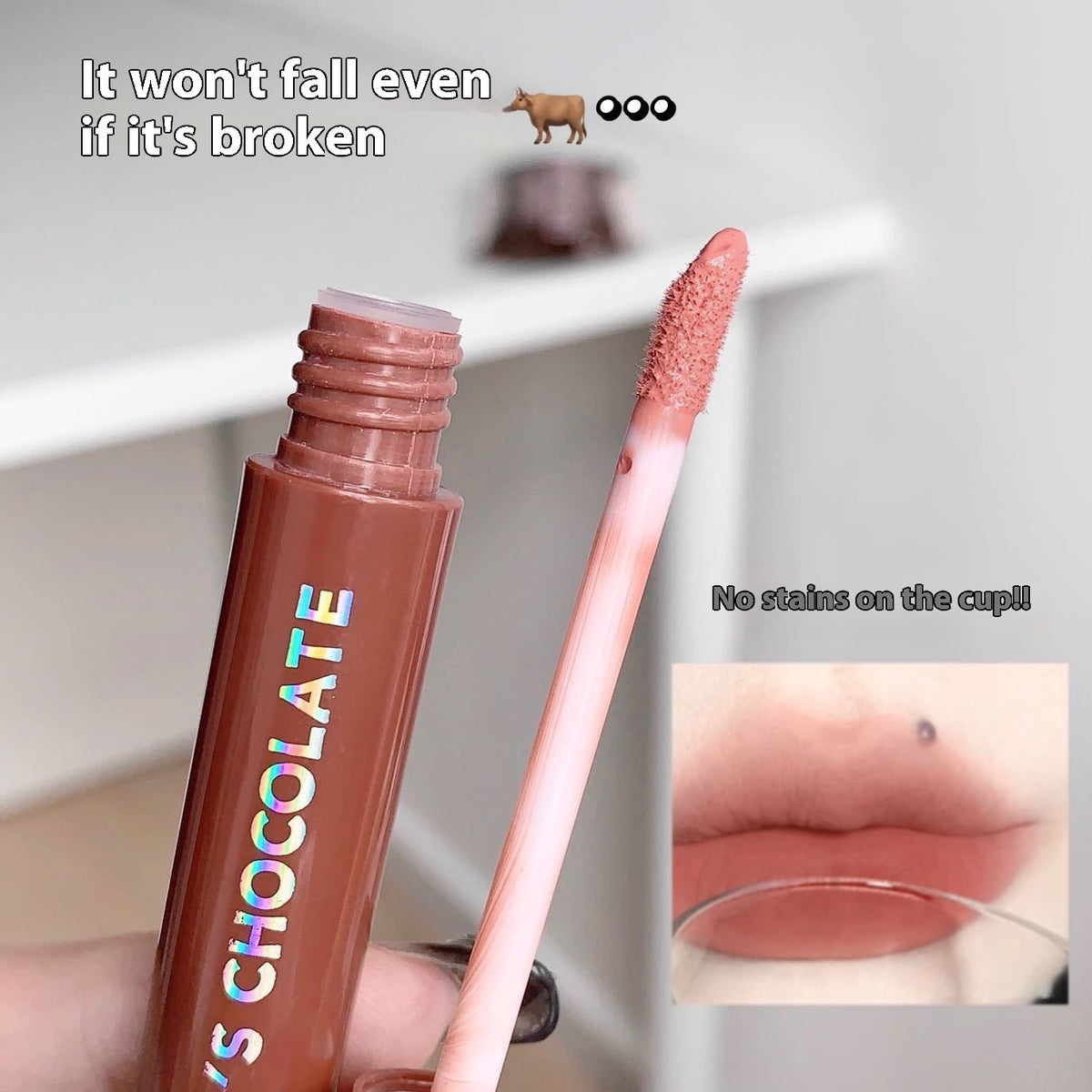 Magic Casa Five Pieces Of Chocolate Lip Glaze Set Matte Finish