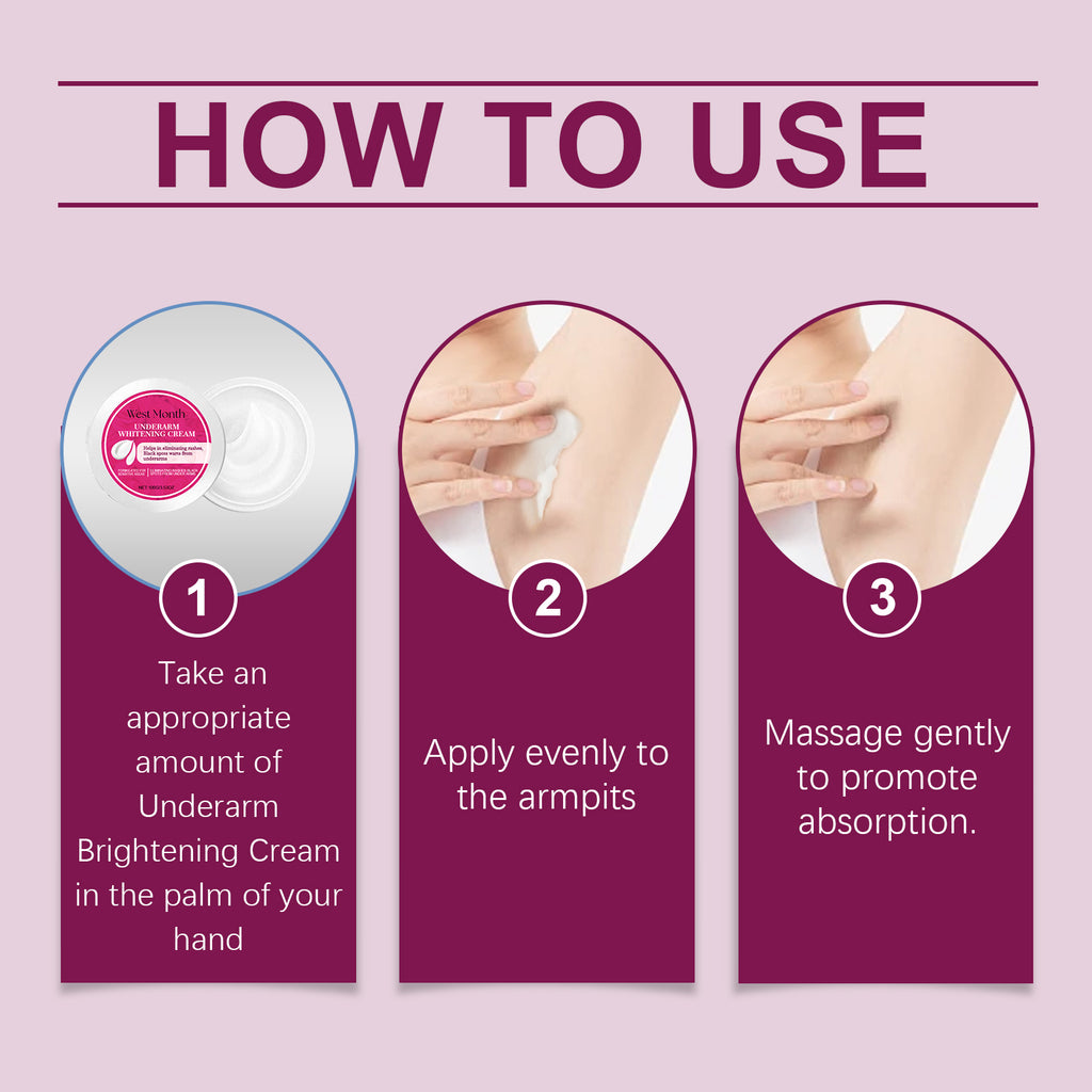 West Month Beauty Cream Improves Dull Skin, Rejuvenates Skin, Brightens And Exfoliates Dead Skin Body Beauty Cream