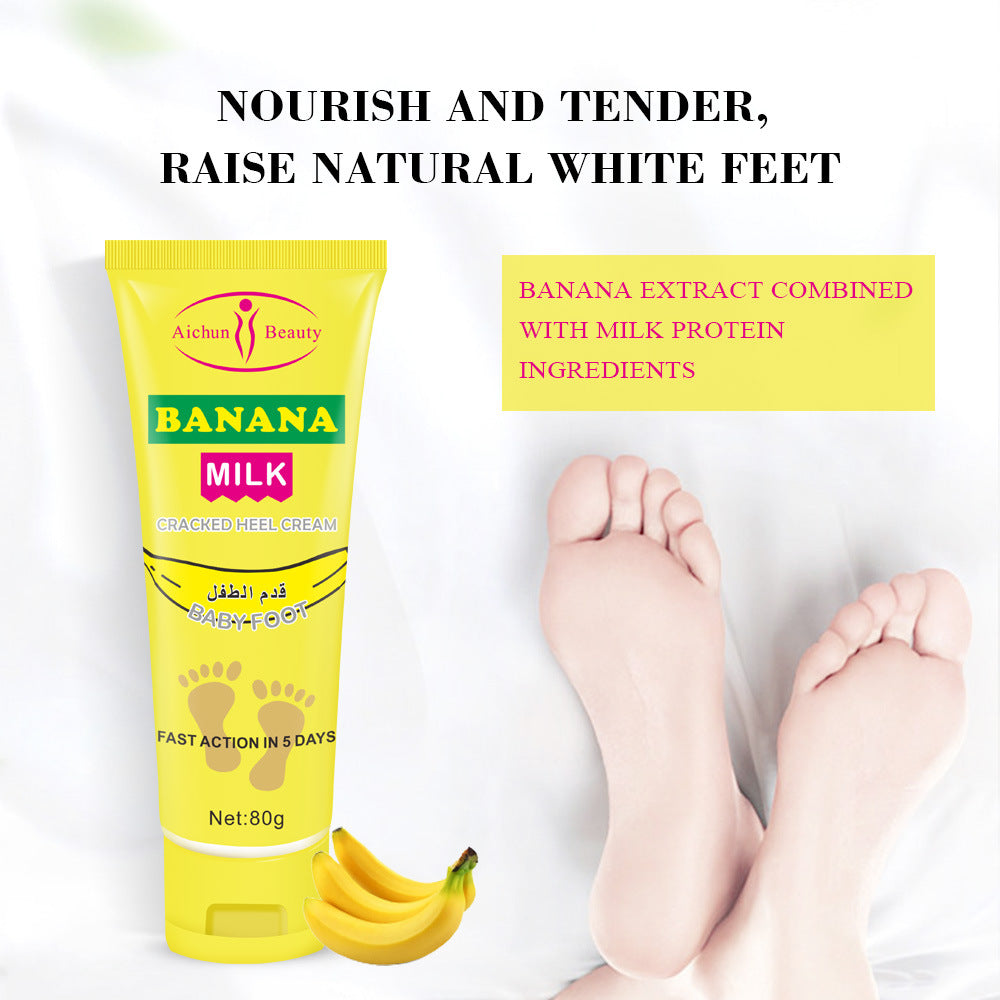 Aichun Beauty Banana Foot Cream Moisturizes And Prevents Cracking
