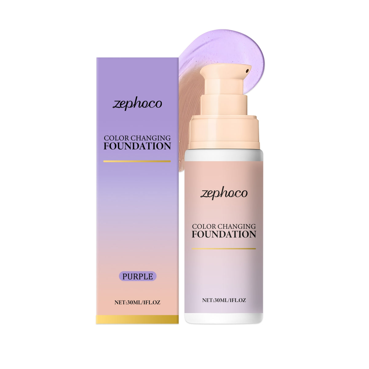 Zephoco Warm Concealer Foundation Cream