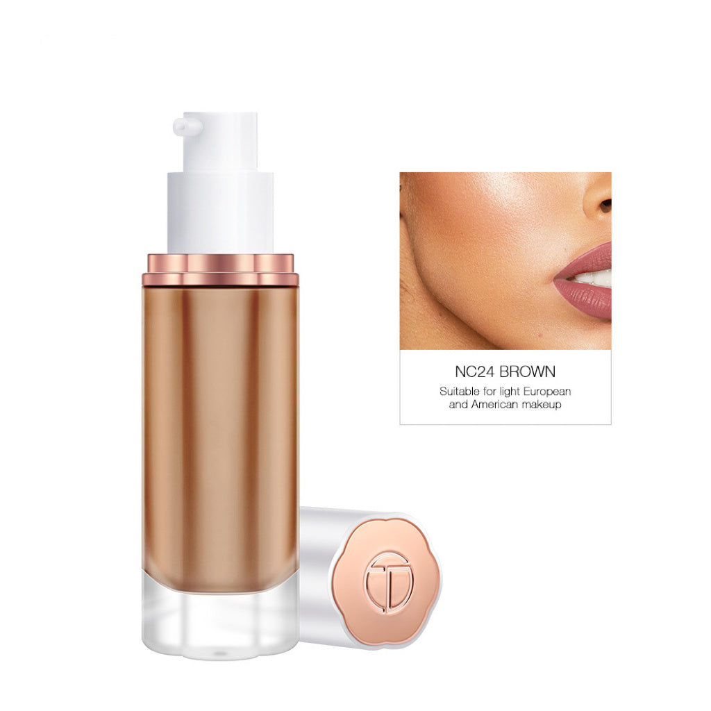 O.TWO.O Natural Modification Concealer Makeup Clothing No Makeup Feeling Liquid Foundation
