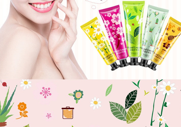 Images Floral Moisturizing Hand Cream Set Ladies Water