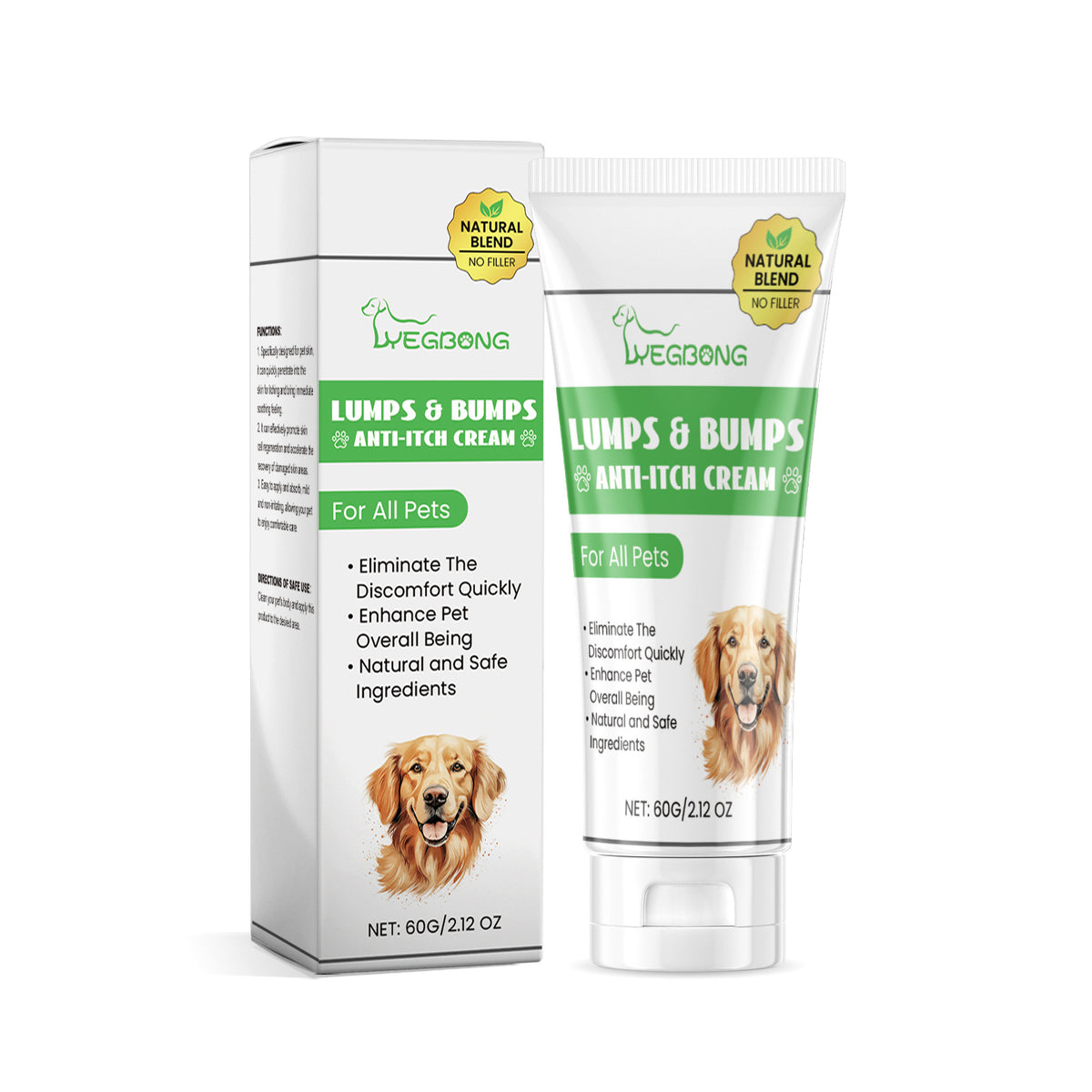 Yegbong Pet Soothing Relieving Cream Cat