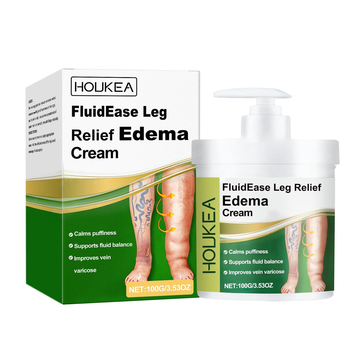 Houkea Fluidease Leg Comfort Edema Cream