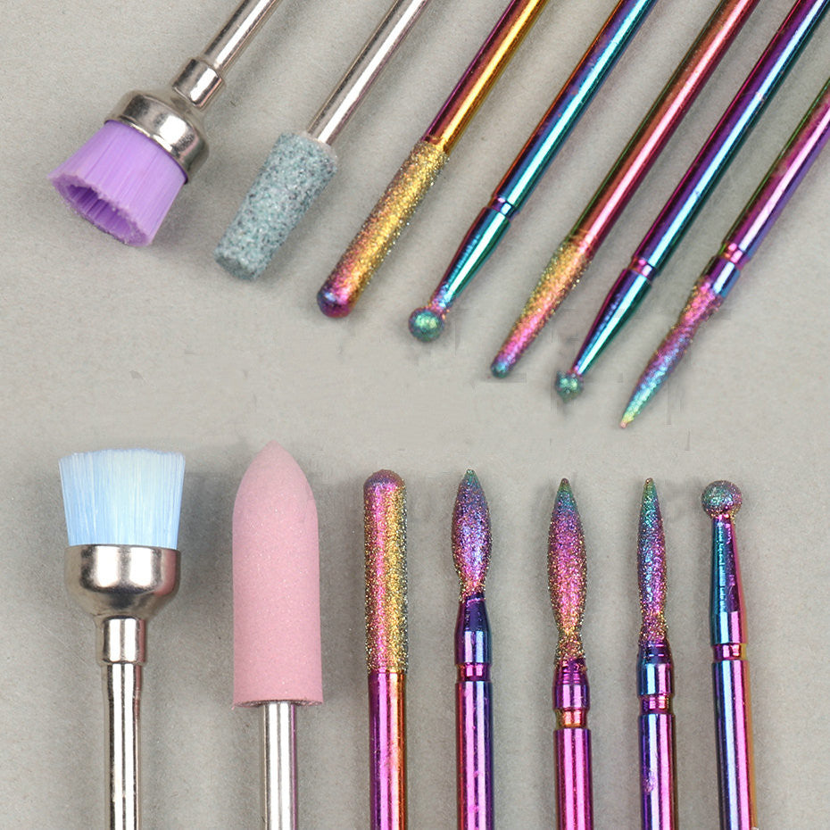 Grinding Head Drill Set Nail Enhancement Tool