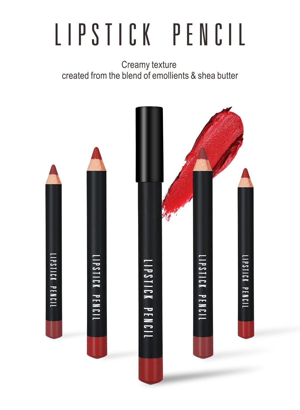Menow No Stain On Cup 12cm Thick Wooden Rod Lipstick