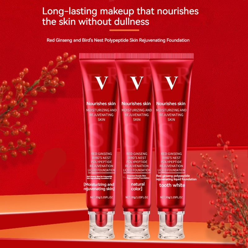 EVR Polypeptide Skin Care Liquid Foundation Long-lasting Moisturizing Concealer