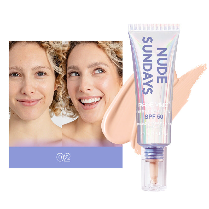 Page Vine Women's Liquid Foundation Oil Control Concealer