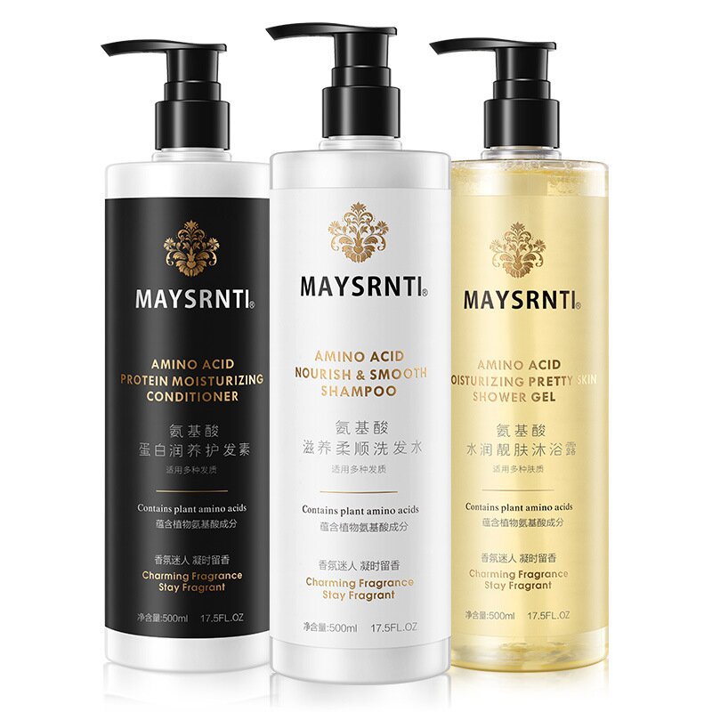 Maysrntl Cuzin Amino Acid Three-piece Shampoo Conditioner Shower Gel