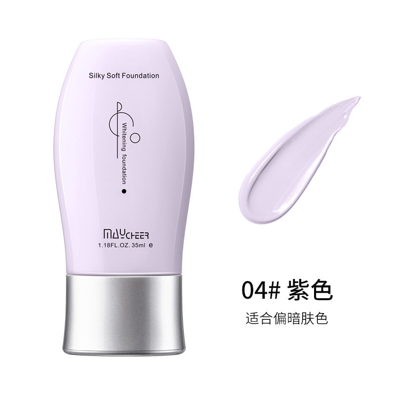 Maycheer Women's Concealer Dry Skin Durable Moisturizing Liquid Foundation