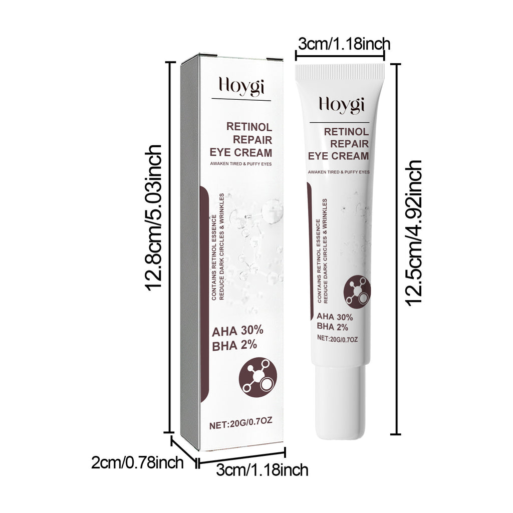 Hoygi Retinol Eye Cream Moisturizing Application