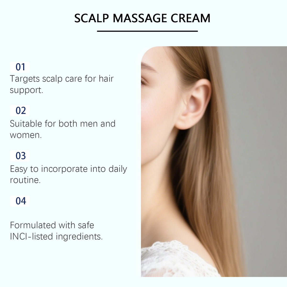 GleamXi Keratin Scalp Massage Cream