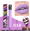 Dragon Ranee Halloween Creative Makeup Retro Matte Gold Silver Lip Gloss